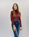 Maglia trasparente con brillantini