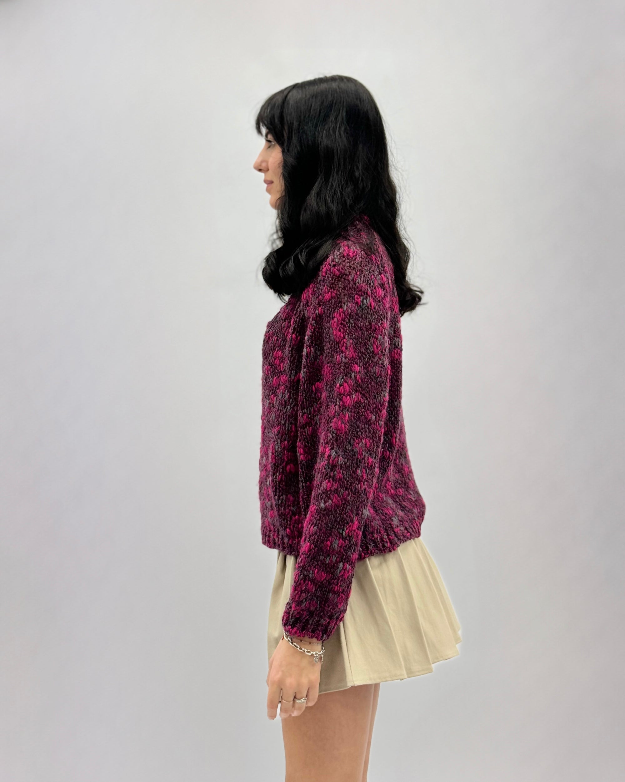 Maglione morbido misto lana