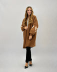Cappotto morbido con dettaglio cuore