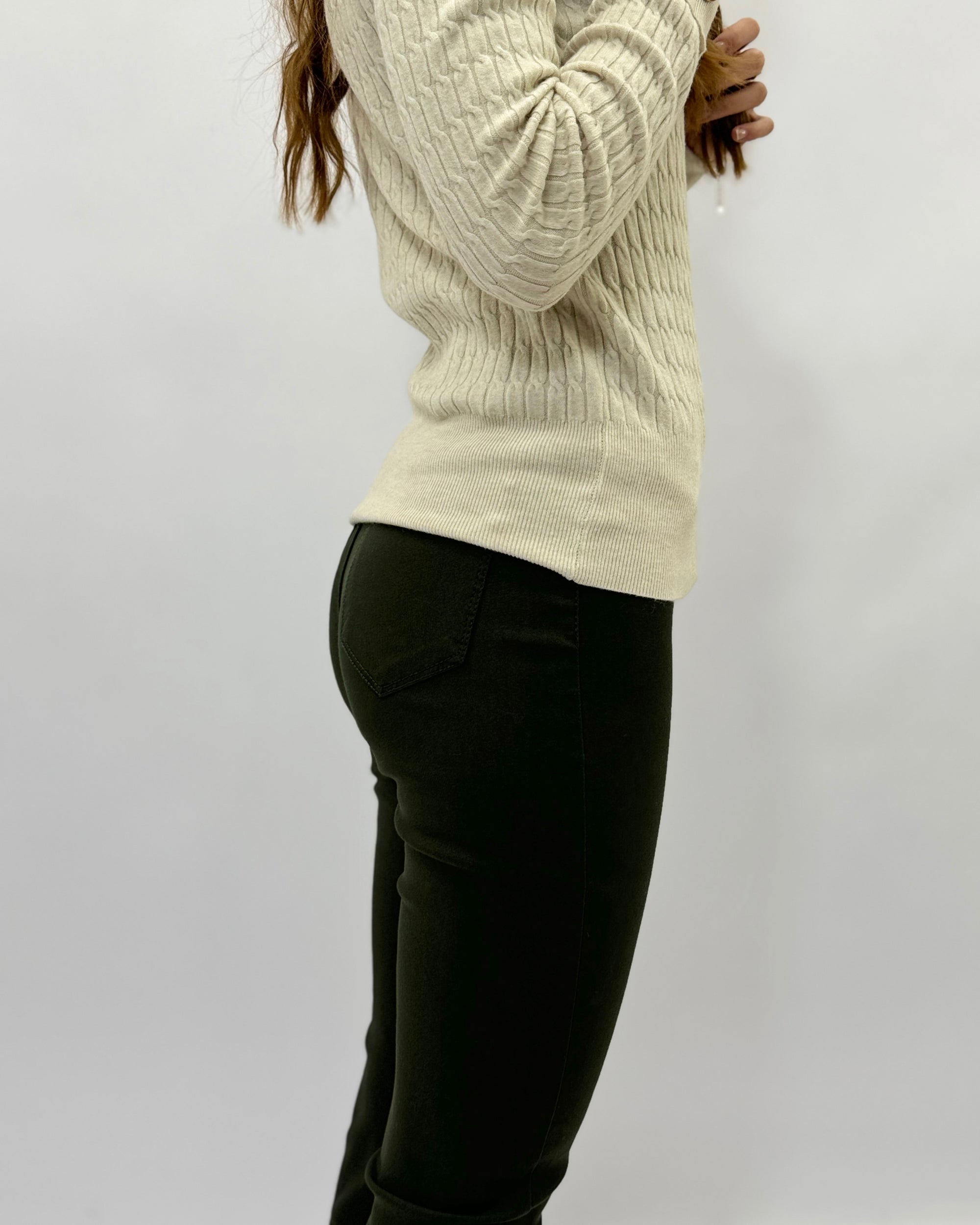 Pantaloni elasticizzati push up