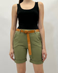 Pantaloncini basic con cintura