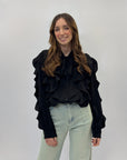 Camicia con volant