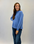 Pullover cashmere blend tinta unita