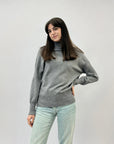 Maglione dolcevita ampio con maniche palloncino