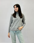 Maglione dolcevita misto lana