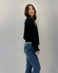 Pullover morbido con dettagli