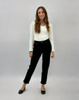 Pantaloni regular fit in cotone