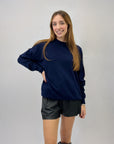 Pullover tinta unita ampio