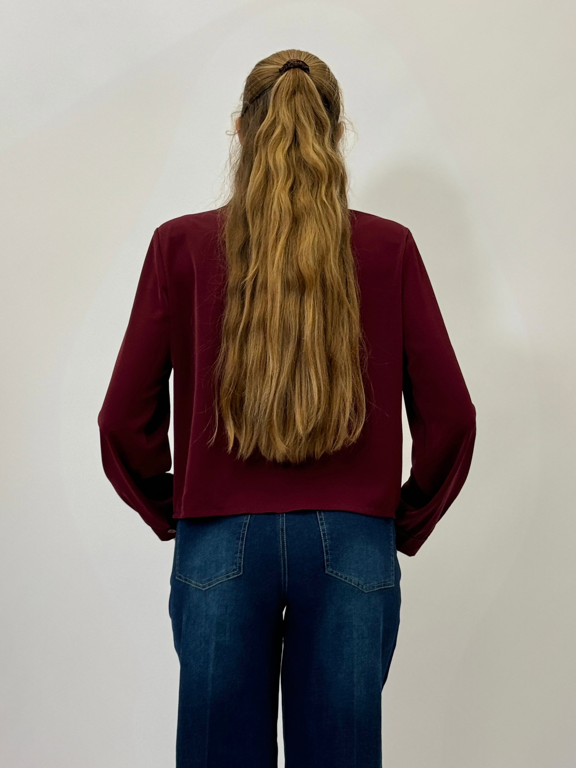 Camicia con spalle imbottite