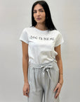 Pantaloni gamba larga con fiocco