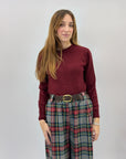 Pullover crop comodo