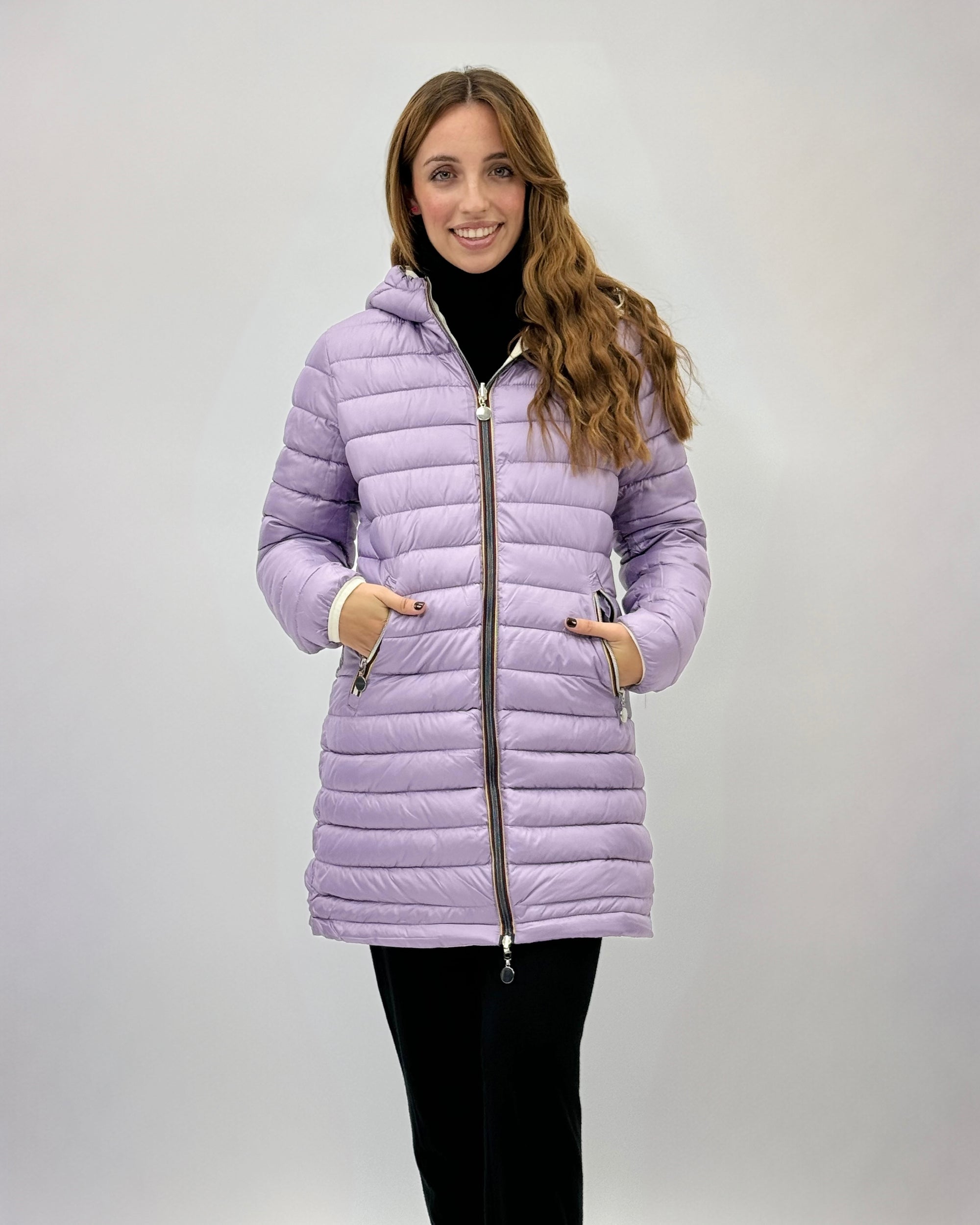 Piumino Donna Reversibile Double Face – Giacca Invernale Lunga
