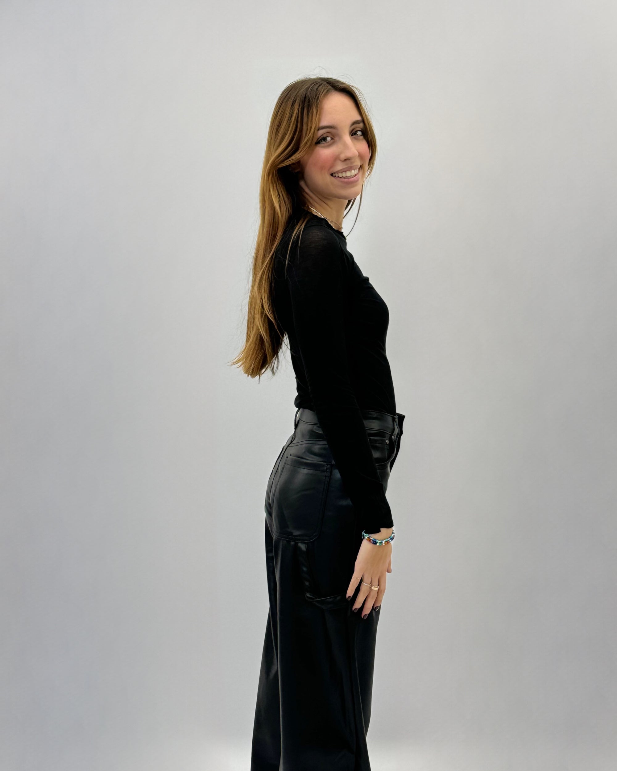 Maglia scollo barchetta in cashmere