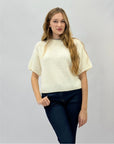 Maglione in lana mohair