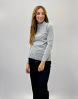 Pullover lupetto in lurex