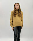 Pullover dolcevita tinta unita