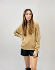 Pullover tinta unita ampio
