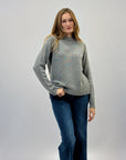 Pullover cashmere blend tinta unita