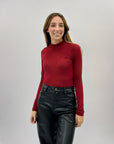 Maglia lupetto in cashmere