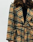 Cappotto in lana cotta