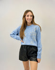 Maglione morbido con decorazioni