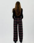 Pantaloni a quadri scozzesi tartan - Made in Italy