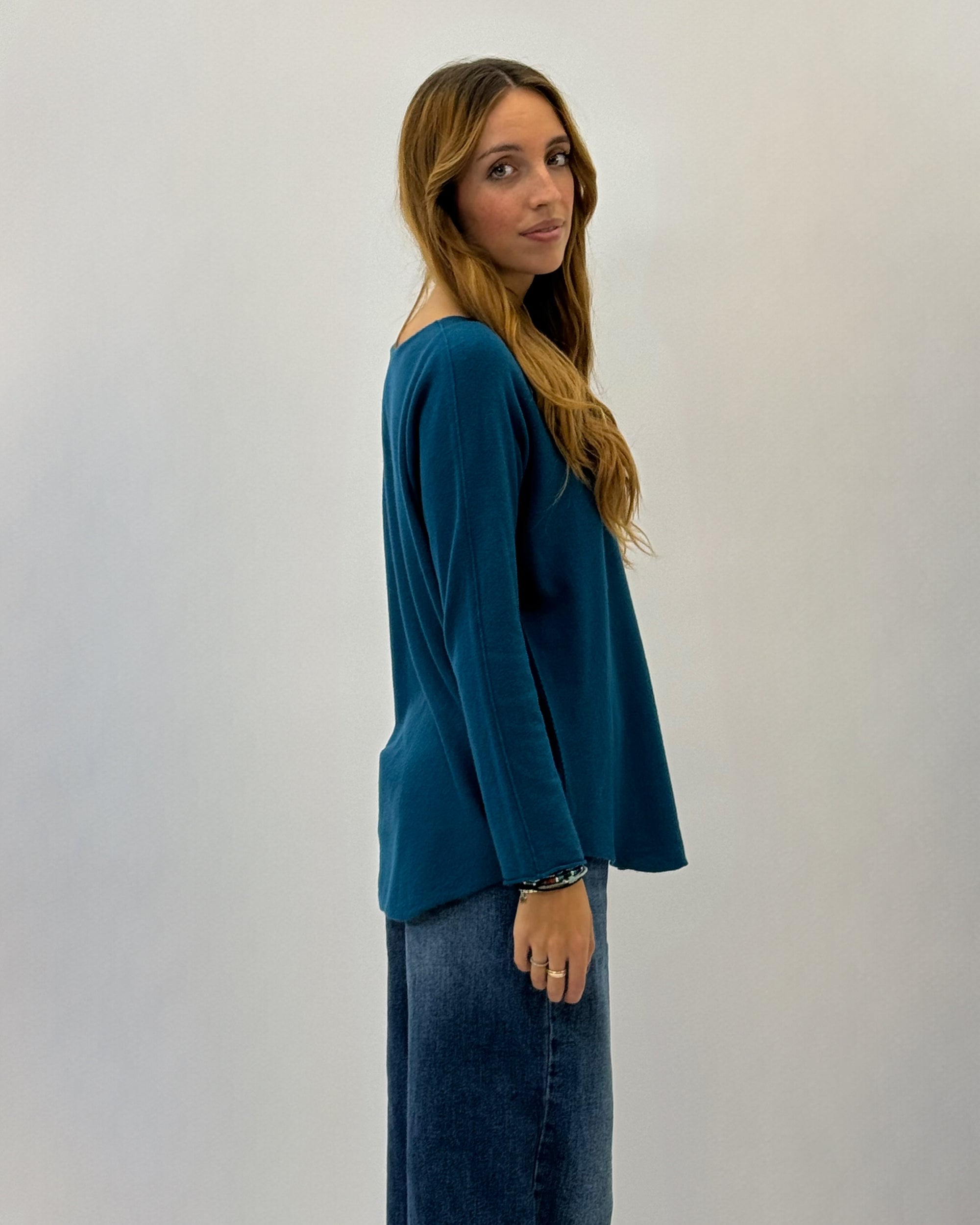 Maglia in lana taglia comoda