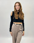 Maglia petite cut out