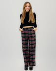 Pantaloni a quadri scozzesi tartan - Made in Italy