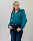 Camicia con spalle imbottite