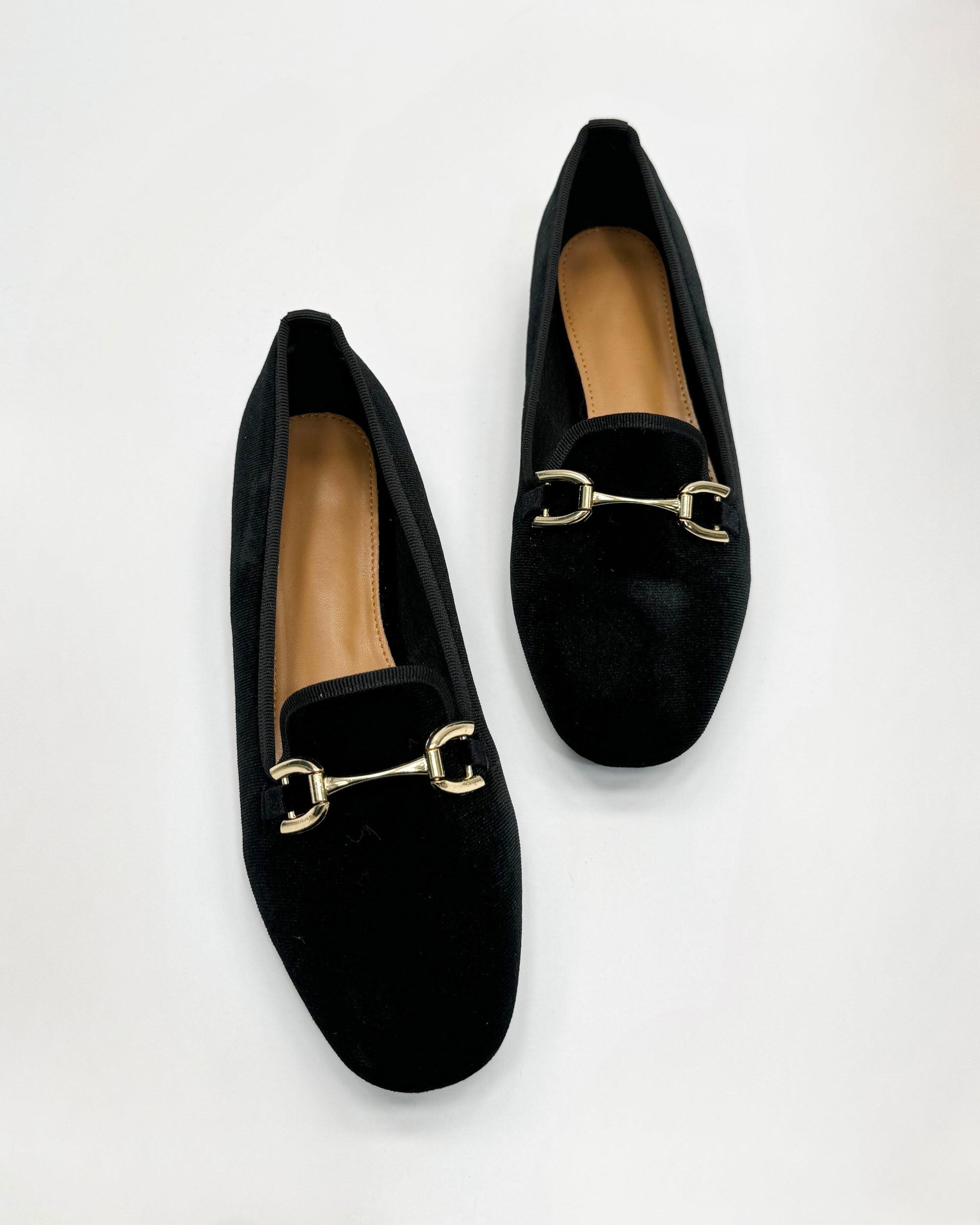Ballerine con fibbia con tacchetto Emilie