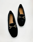 Ballerine con fibbia con tacchetto Emilie