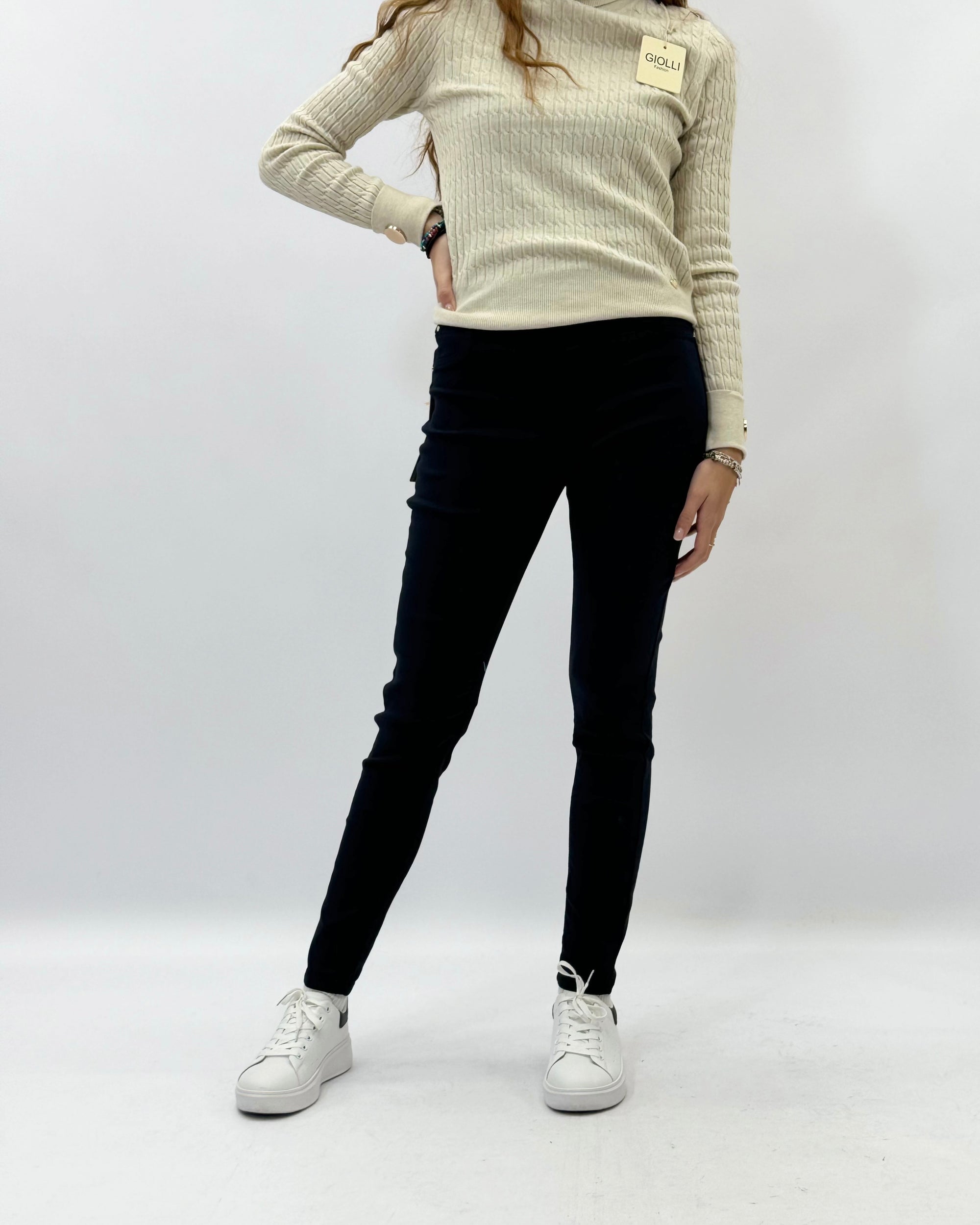 Pantaloni elasticizzati push up