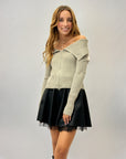 Maglione con zip