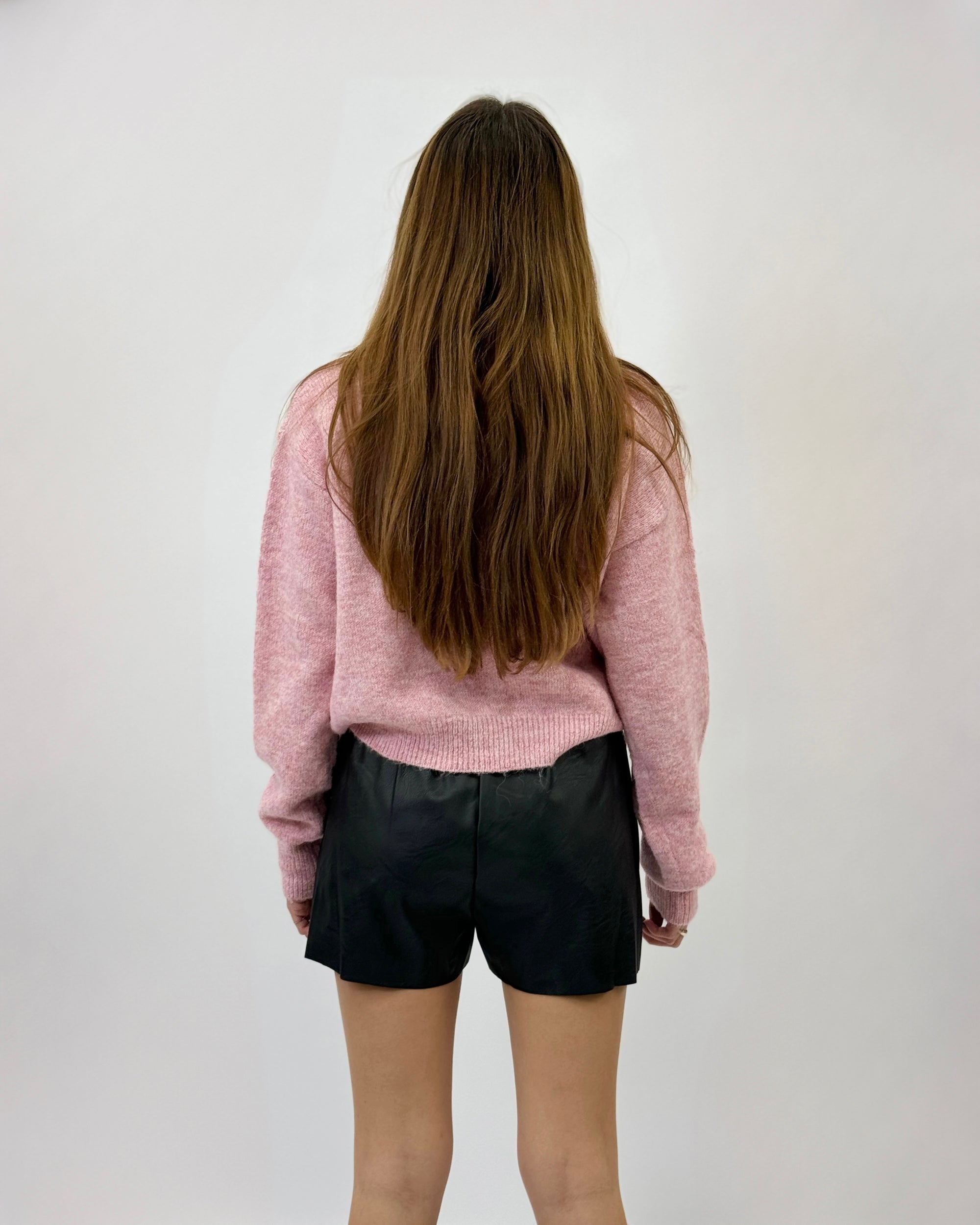 Maglione morbido con decorazioni
