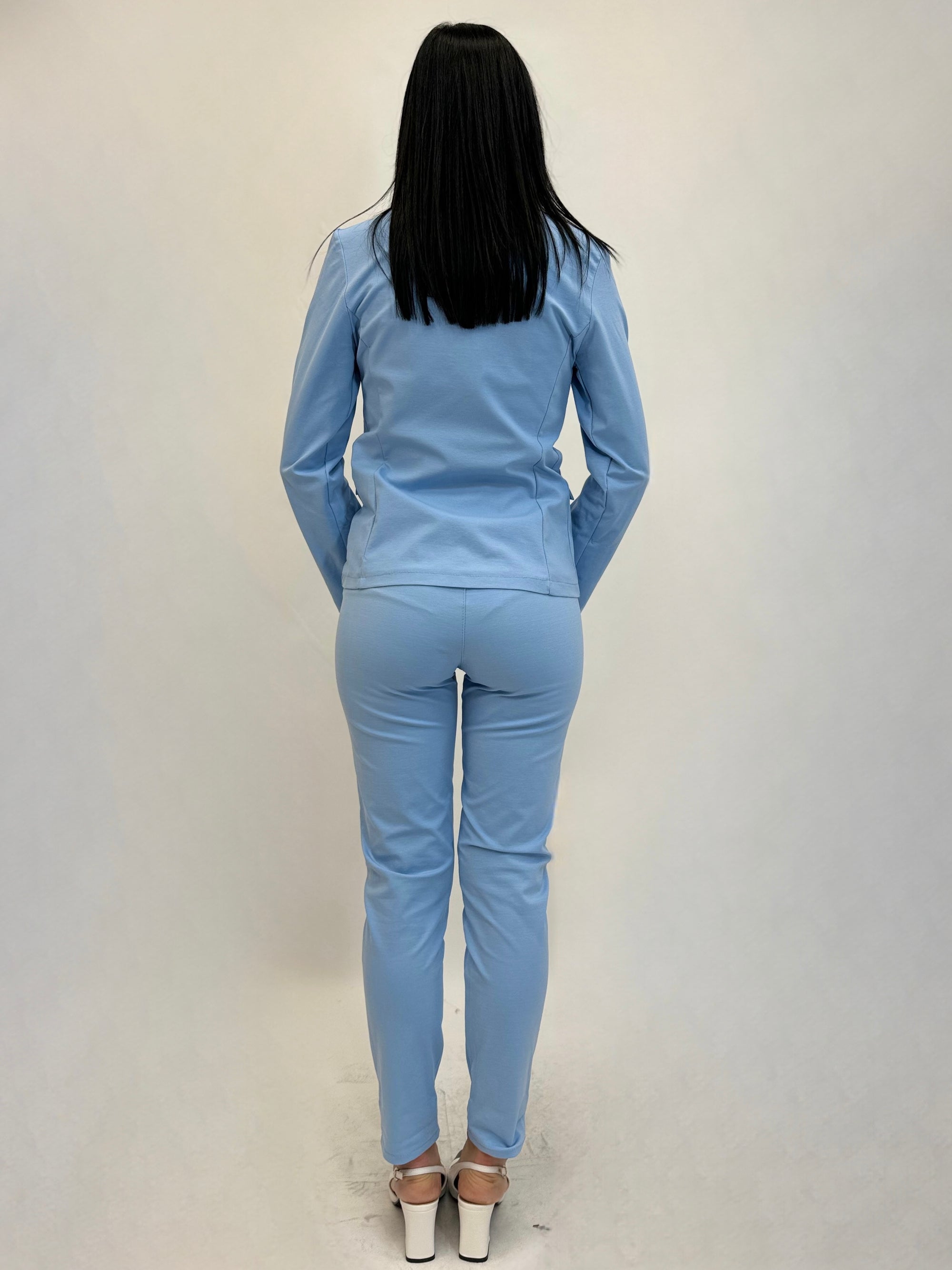 Completo punto milano giacca e pantalone