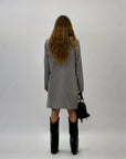 Cappotto foderato con bottone