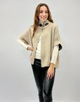 Cardigan con chiusura frontale
