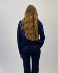 Cardigan in maglia fine con cuore amore
