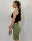 Pantaloncini basic con cintura