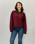 Pullover morbido con dettagli