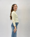 Maglia petite con dettaglio bottoni