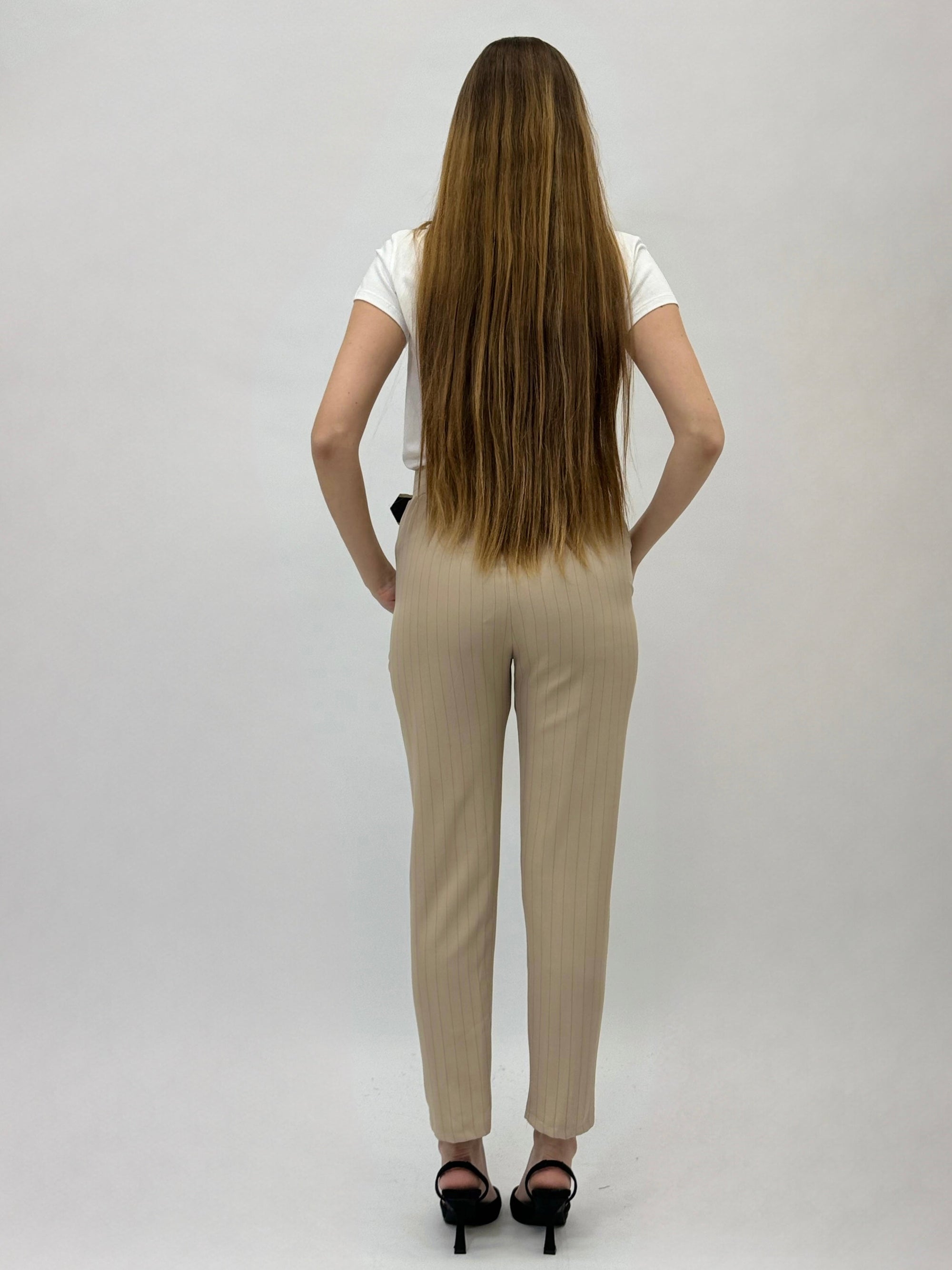Completo giacca e pantaloni a righe
