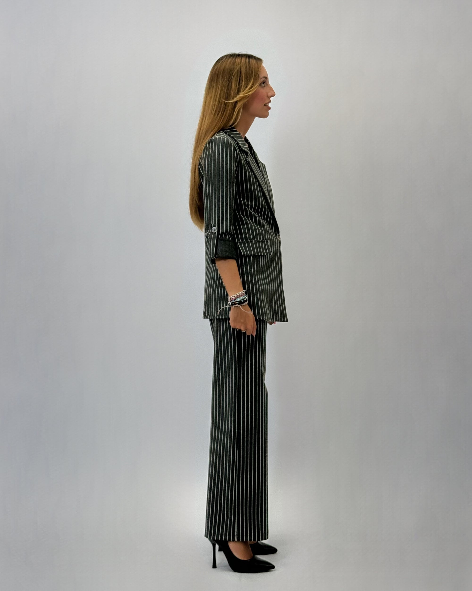 Completo giacca e pantaloni in punto milano