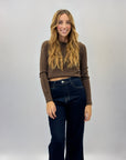 Pullover con scollo morbido basic
