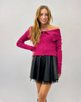 Maglione con zip