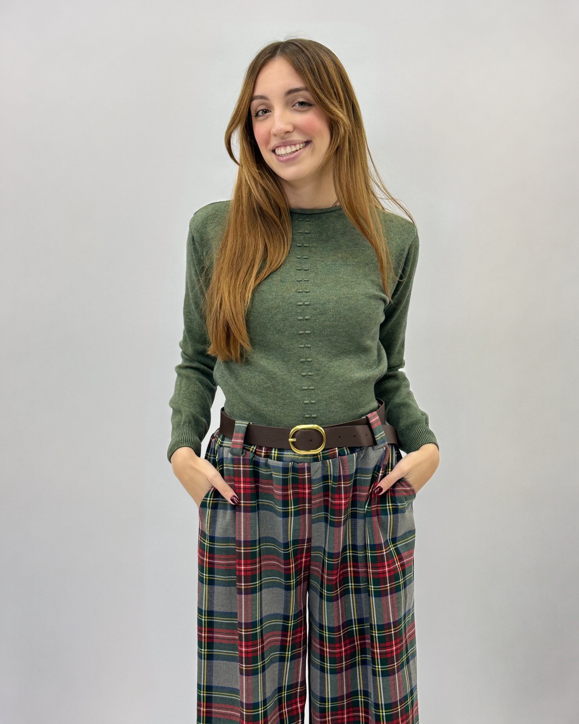 Pullover crop comodo
