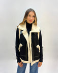 Giubbotto montone a gilet