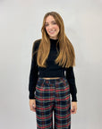 Pullover crop petite