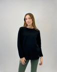 Pullover tinta unita ampio